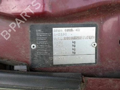 Front left lock OPEL ASTRA F Hatchback (T92) 1.6 Si (F08, M08, F68, M68) | BP852526C98 
