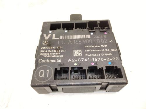 Used Electronic module Electronic module MERCEDES-BENZ A-CLASS (W176) A 200 CDI / d (176.008) (136 hp) 35738483 35738483
