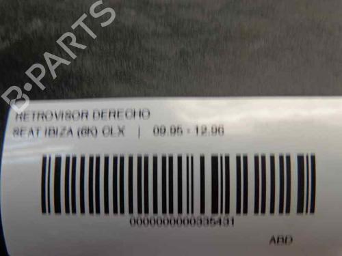 Right mirror SEAT IBIZA II (6K1) 1.4 i | BP1514313C27 