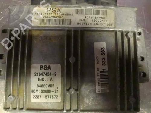 Engine control unit (ECU) CITROËN SAXO (S0, S1)  | BP156087M57 