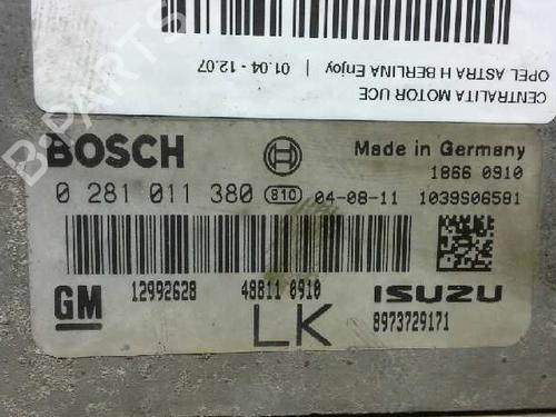 Engine control unit (ECU) OPEL ASTRA H (A04)  | BP151859M57 