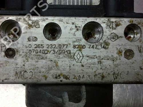 ABS pump RENAULT CLIO III (BR0/1, CR0/1) 1.5 dCi (BR17, CR17) | BP193648M43 