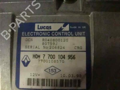 Engine control unit (ECU) RENAULT KANGOO (KC0/1_) D 65 1.9 (KC0E, KC02, KC0J, KC0N) | BP156105M57 