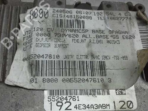 Engine control unit (ECU) FIAT STILO (192_) | BP1774498M57