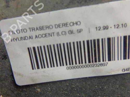 Right taillight HYUNDAI ACCENT II (LC)  | BP1209809C35 