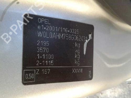 Grille OPEL ZAFIRA / ZAFIRA FAMILY B (A05)  | BP1572744C40 