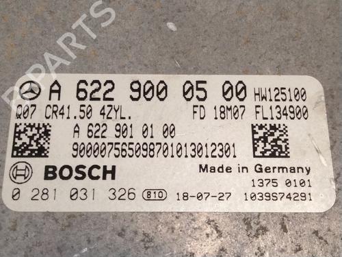 Engine control unit (ECU) MERCEDES-BENZ VITO Van (W447) 111 CDI (447.601, 447.603, 447.605) | BP27249026M57 