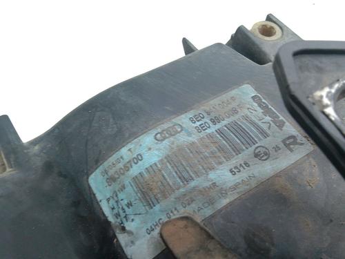 Right headlight AUDI A4 B6 (8E2) 1.8 T | BP30173967C29