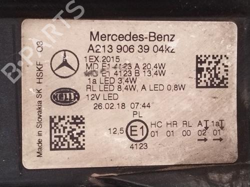 Venstre forlygte MERCEDES-BENZ E-CLASS (W213) E 220 d (213.004) | BP36992563C28 - Image 6