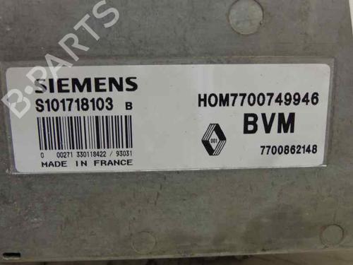 Engine control unit (ECU) RENAULT 19 II Chamade (L53_) 1.4 | BP11718989M57 
