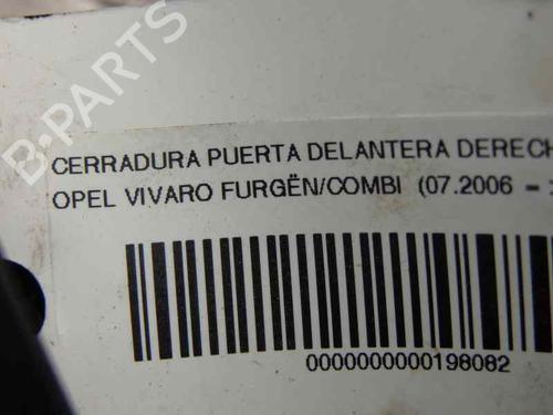 Front right lock OPEL VIVARO A Van (X83)  | BP1448130C97 