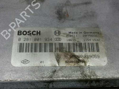 Engine control unit (ECU) RENAULT MEGANE I Coach (DA0/1_) 1.9 dCi (DA05, DA1F) | BP151058M57 