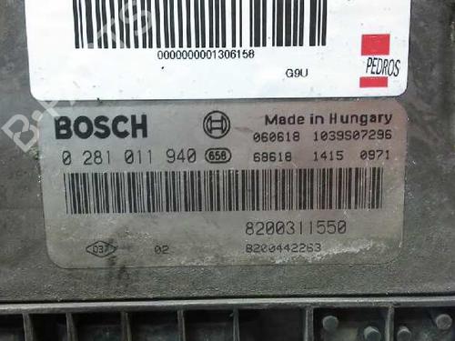 Engine control unit (ECU) RENAULT MASTER II Van (FD) | BP206043M57