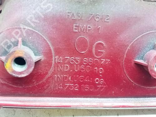 Front left exterior door handle PEUGEOT 806 (221) 2.0 HDI | BP22927249C128 