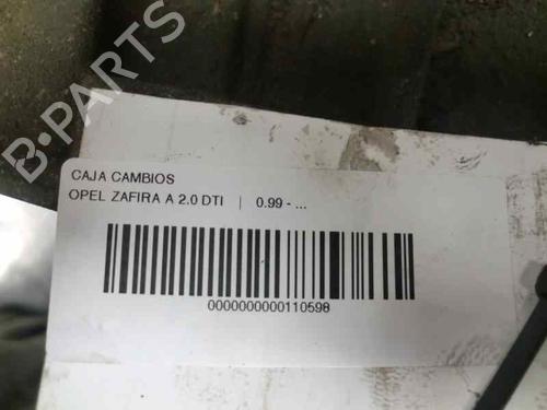 Gearbox OPEL ZAFIRA A MPV (T98) 2.0 DTI 16V (F75) | BP213870M3 