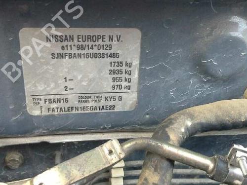 Radiator fan NISSAN ALMERA II Hatchback (N16)  | BP243122M35 