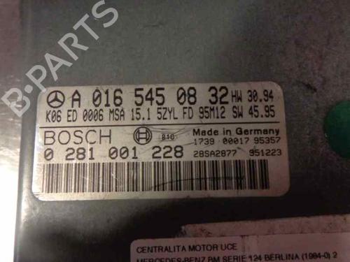 Engine control unit (ECU) MERCEDES-BENZ E-CLASS (W124)  | BP156124M57 
