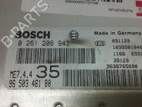 Engine control unit (ECU) PEUGEOT 307 SW (3H)  | BP151101M57 