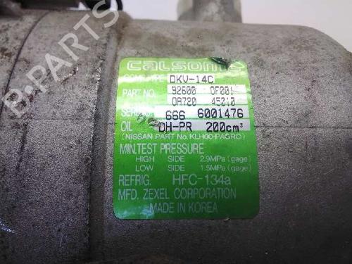 AC compressor NISSAN TERRANO II (R20)  | BP9681209M34 