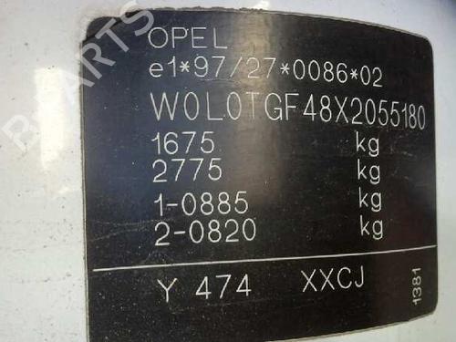 Engine control unit (ECU) OPEL ASTRA G Hatchback (T98)  | BP2682980M57 