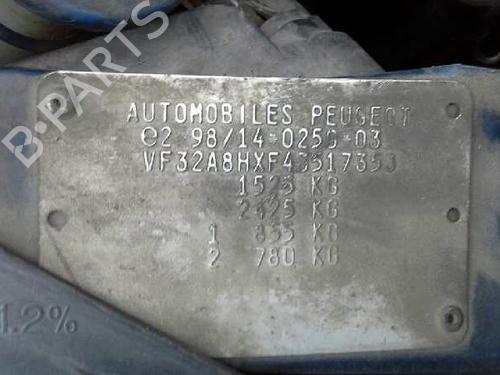 Engine control unit (ECU) PEUGEOT 206 Hatchback (2A/C)  | BP151806M57 