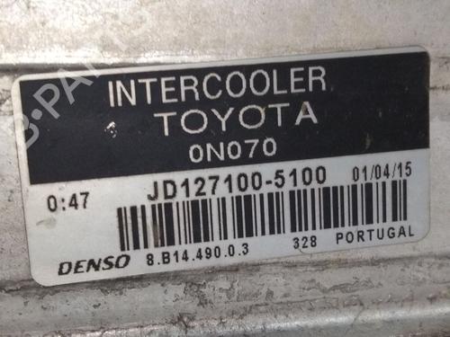 Intercooler TOYOTA YARIS (_P13_) 1.4 D (NLP130_, NLP130) | BP17494010M30 