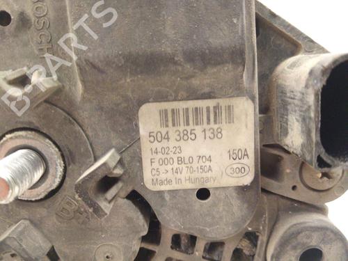 Generator IVECO DAILY V Platform/Chassis 35C15, 35S15, 40C15, 45C15, 50C15, 60C15, 65C15, 70C15 | BP35800941M7 - Image 5