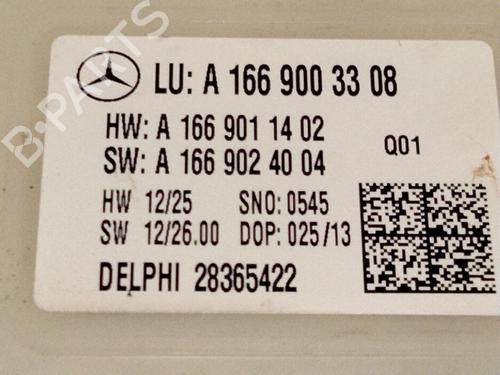 Electronic module MERCEDES-BENZ M-CLASS (W166) ML 250 CDI / BlueTEC 4-matic (166.004, 166.003) | BP22720260M83 
