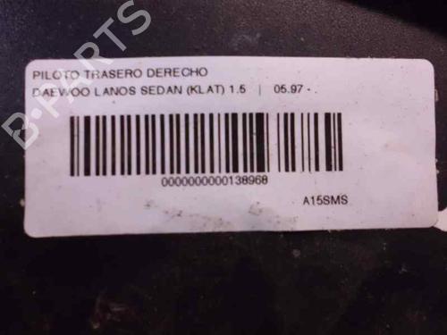 Right taillight DAEWOO LANOS (KLAT) 1.5 | BP134676C35 