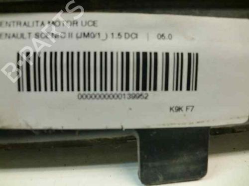 Engine control unit (ECU) RENAULT SCÉNIC II (JM0/1_)  | BP151552M57 