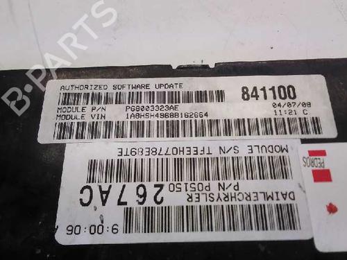 Engine control unit (ECU) CHRYSLER GRAND VOYAGER V (RT)  | BP10394757M57 