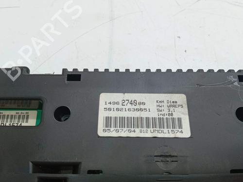 Instrument cluster CITROËN C8 (EA_, EB_) 2.2 HDi | BP28316355C47 - Image 3