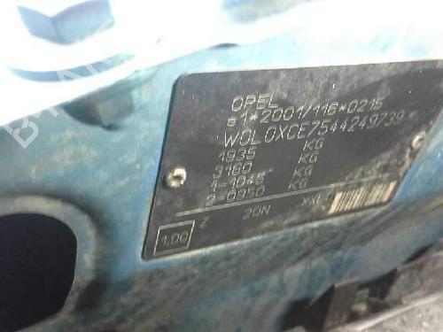 Engine control unit (ECU) OPEL MERIVA A MPV (X03) | BP1448869M57 - Image 12
