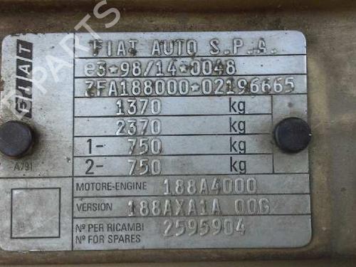AC compressor FIAT PUNTO (188_) 1.2 Bipower (188BXA1A) | BP1187995M34 