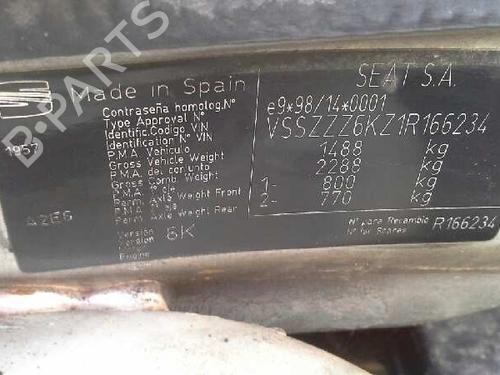 Left taillight SEAT IBIZA II (6K1)  | BP3191114C34 