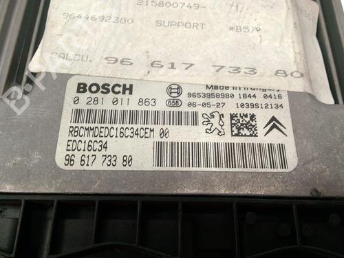Engine control unit (ECU) CITROËN C4 Coupe (LA_) 1.6 HDi | BP38069439M57 - Image 3