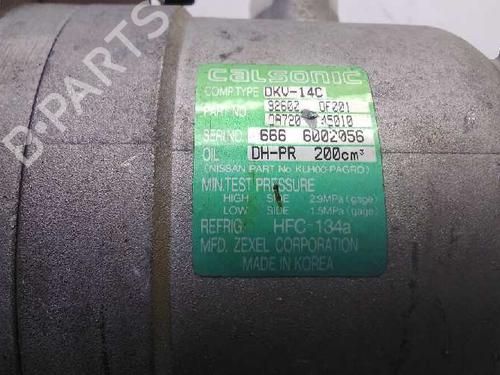 AC compressor NISSAN TERRANO II (R20)  | BP9681203M34 