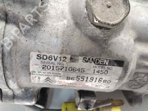 AC compressor CITROËN C3 I (FC_, FN_) 1.4 HDi | BP8677752M34 