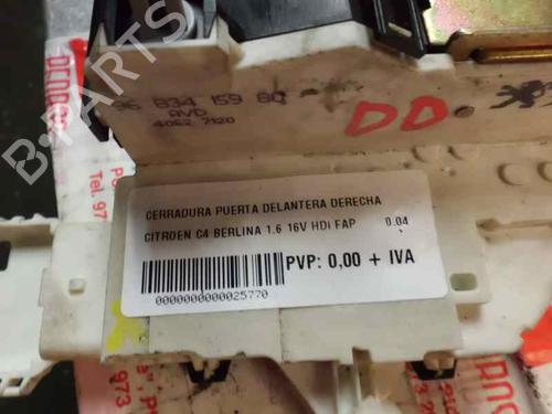 Front right lock CITROËN C4 I (LC_) 1.6 HDi | BP1166545C97 