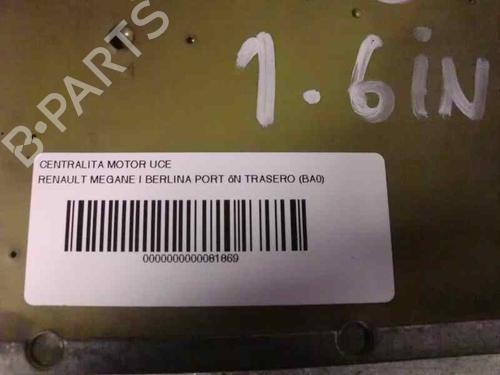 Engine control unit (ECU) RENAULT MEGANE I (BA0/1_) 1.6 e (BA0F, BA0S) | BP156135M57 