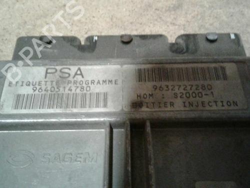 Engine control unit (ECU) CITROËN XSARA PICASSO (N68) 1.8 16V | BP151596M57 