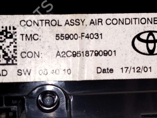 Climate control TOYOTA C-HR (_X1_) 1.8 Hybrid (ZYX10_, ZYX11_) | BP33931267I5 - Image 4