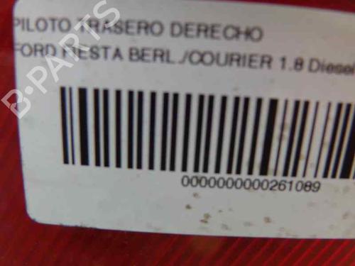 Right taillight FORD FIESTA III (GFJ)  | BP9172948C35 