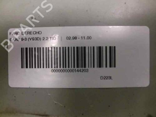 Højre forlygte SAAB 9-3 (YS3D) 2.2 TiD | BP134740C29 
