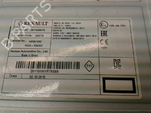 Radio RENAULT CLIO IV (BH_)  | BP17056009E6 