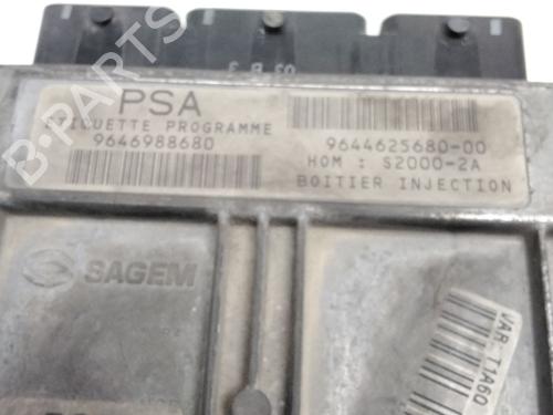 Engine control unit (ECU) PEUGEOT 206 Hatchback (2A/C) 1.4 i | BP11285176M57 