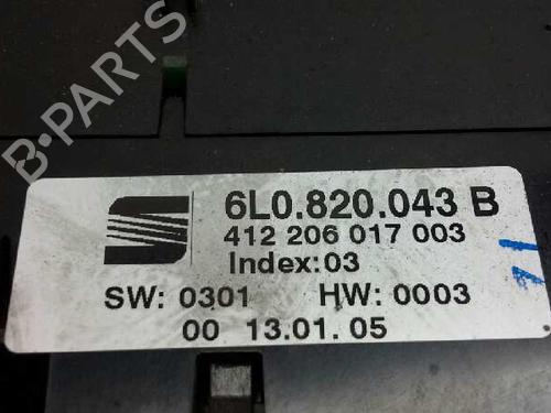 Climate control SEAT IBIZA III (6L1)  | BP612553I5 