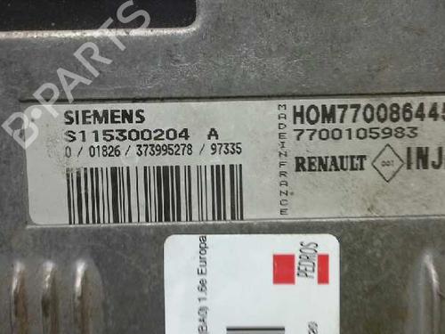 Engine control unit (ECU) RENAULT MEGANE I (BA0/1_)  | BP151851M57 