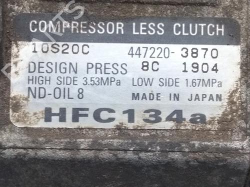 AC compressor CHRYSLER VOYAGER IV (RG, RS) 2.5 CRD | BP17058595M34 