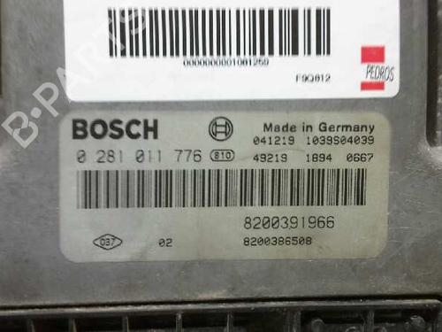 Engine control unit (ECU) RENAULT SCÉNIC II (JM0/1_) 1.9 dCi (JM0G, JM12, JM1G, JM2C) | BP151810M57 